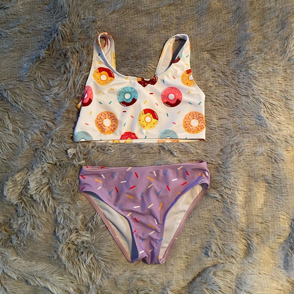 Donut Print Bikini Set